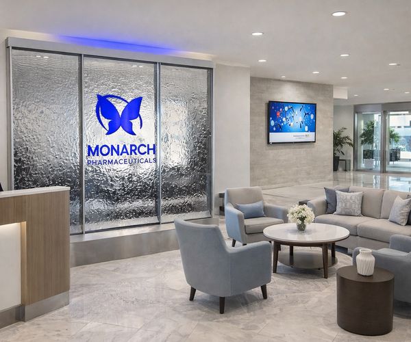 #062 Monarch Pharmaceuticals – Corporate Liquid Wall