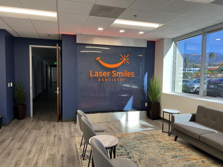 #067 Laser Smiles Dentistry – Branded Liquid Wall