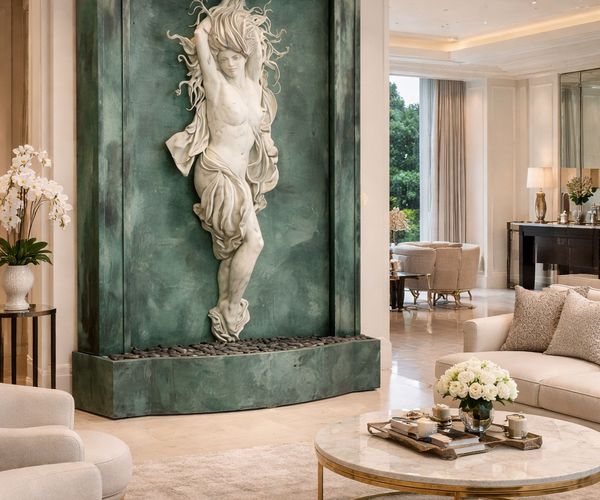 #057 Private Residence – Sculptural Relief Liquid Wall