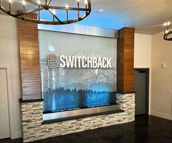 #059 Switchback – Mountain Mural Liquid Wall