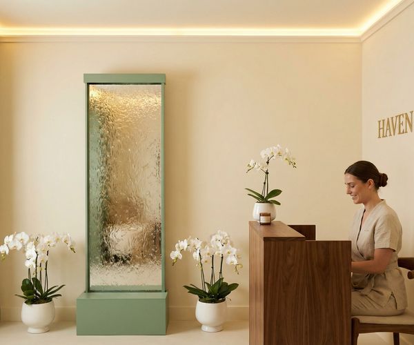 #062 Haven Spa – Freestanding Liquid Wall